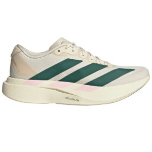 Adizero EVO SL WOVEN W – Branco / Verde / Rosa